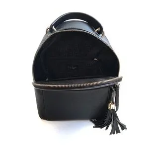 kate spade | Bags | Kate Spade Black Leather Backpack Like  display picture 3